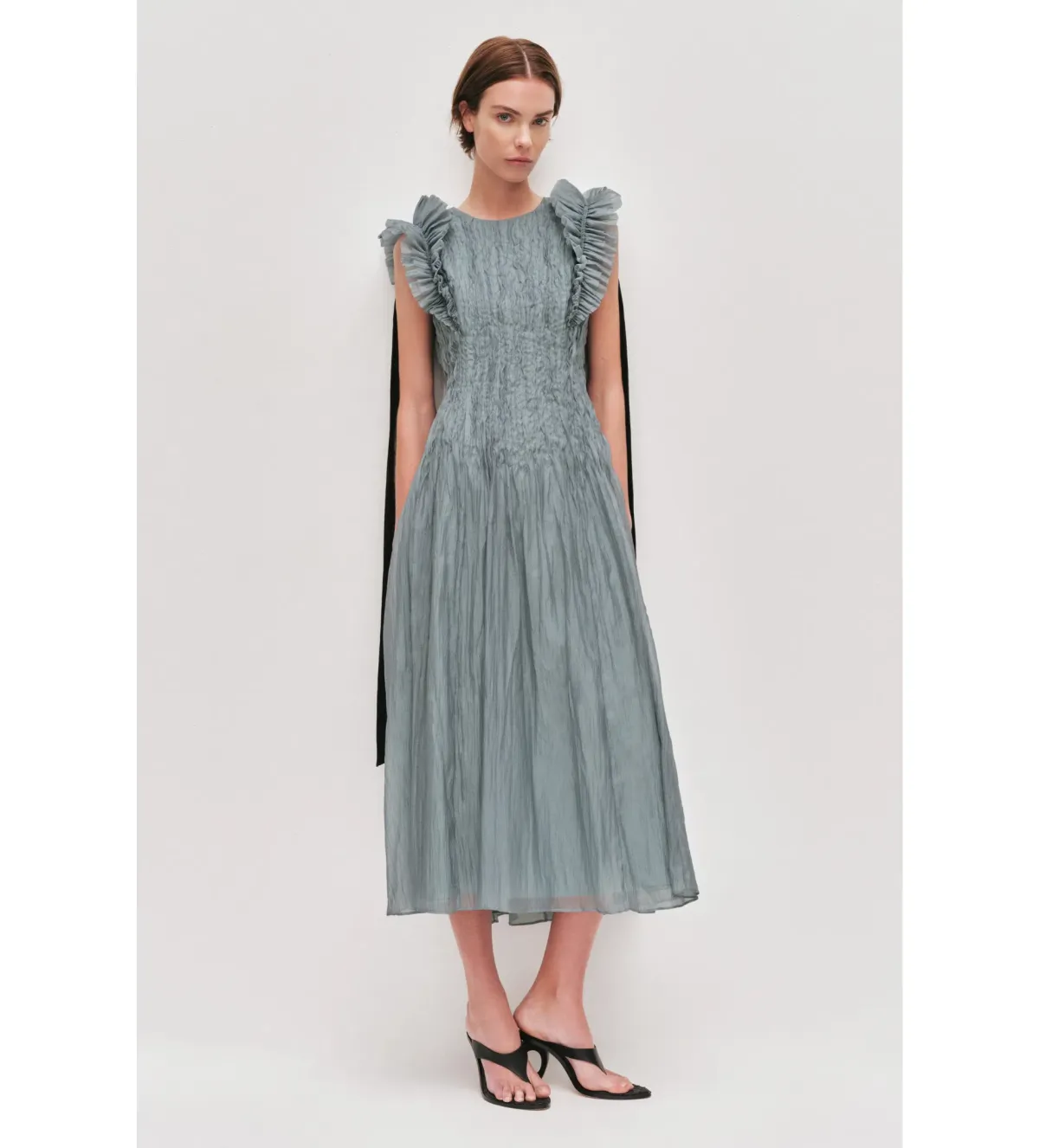 Aje Mathilde Maxi Dress Duck Egg Size 10 - Image 1