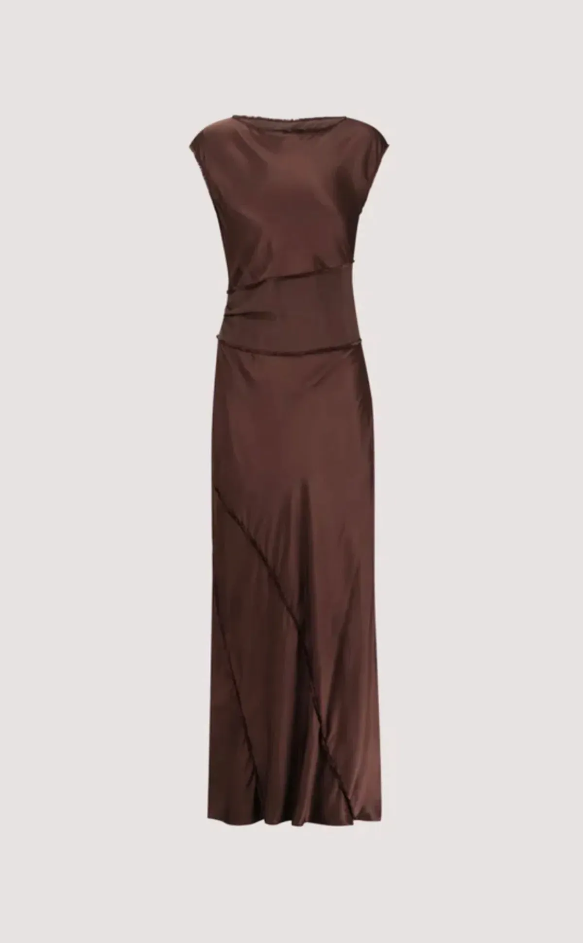 DISSH Chocolate Mesh Maxi Dress Size 10 - Image 2