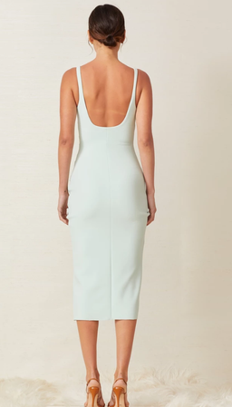 Bec & Bridge Karina Midi Dress Mint for rent on The Volte - image 2