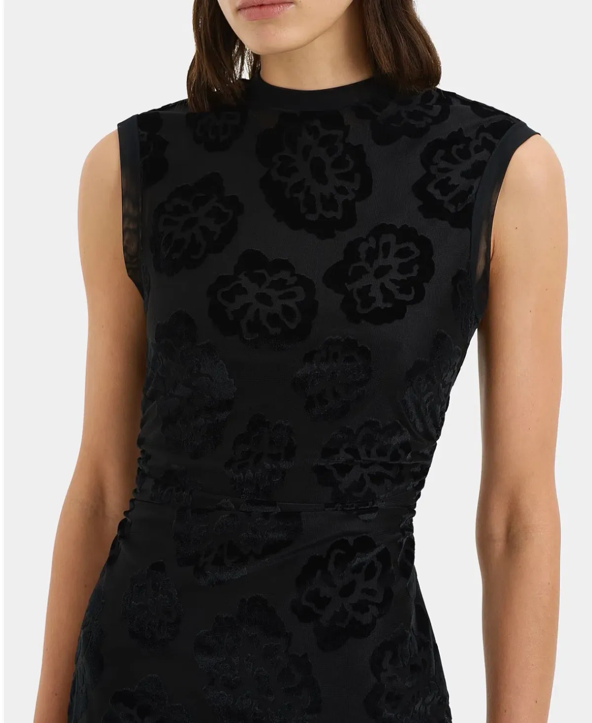 SIR - VITTORIA MINI DRESS MIDNIGHT FLORAL - Image 2