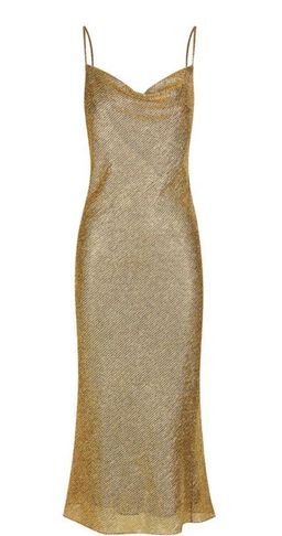 Cleo Bias Cowl Midi Dress for rent on The Volte - image 4