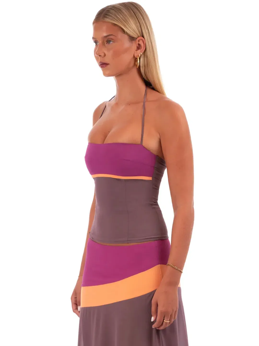 I AM DELILAH IRIS CORSET & MIDI SKIRT. SIZE S / AU 8 for rent on The Volte - main image