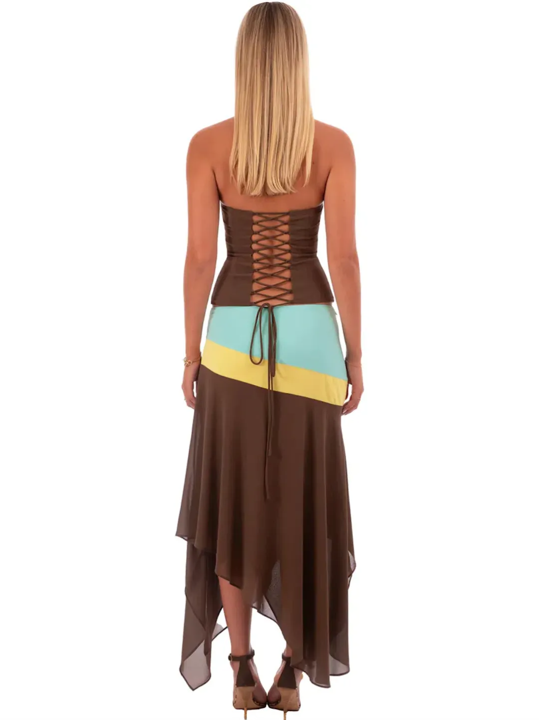 I AM DELILAH IRIS CORSET & MIDI SKIRT. SIZE S / AU 8 for rent on The Volte - main image