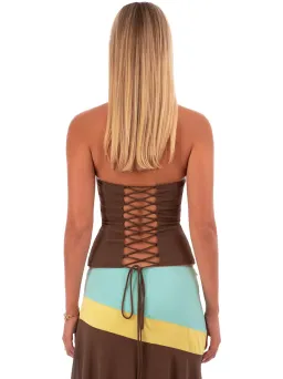 I AM DELILAH IRIS CORSET & MIDI SKIRT. SIZE S / AU 8 for rent on The Volte - image 4