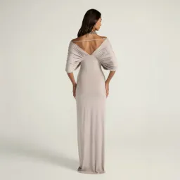 Ance Gria Neve Dress - Grey Size Large for rent on The Volte - image 2