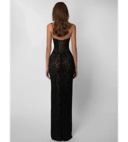 Fenity Monique Gown Black Size 6 for rent on The Volte - image 10
