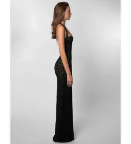 Fenity Monique Gown Black Size 8 for rent on The Volte - image 4