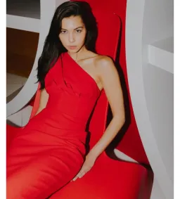Rachel Gilbert Winnie Gown Red Size 10 for rent on The Volte - image 6