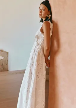 ZÃCO x Bec Judd Araminta Dress Stella Marina White Size XS / 6 for rent on The Volte - image 2