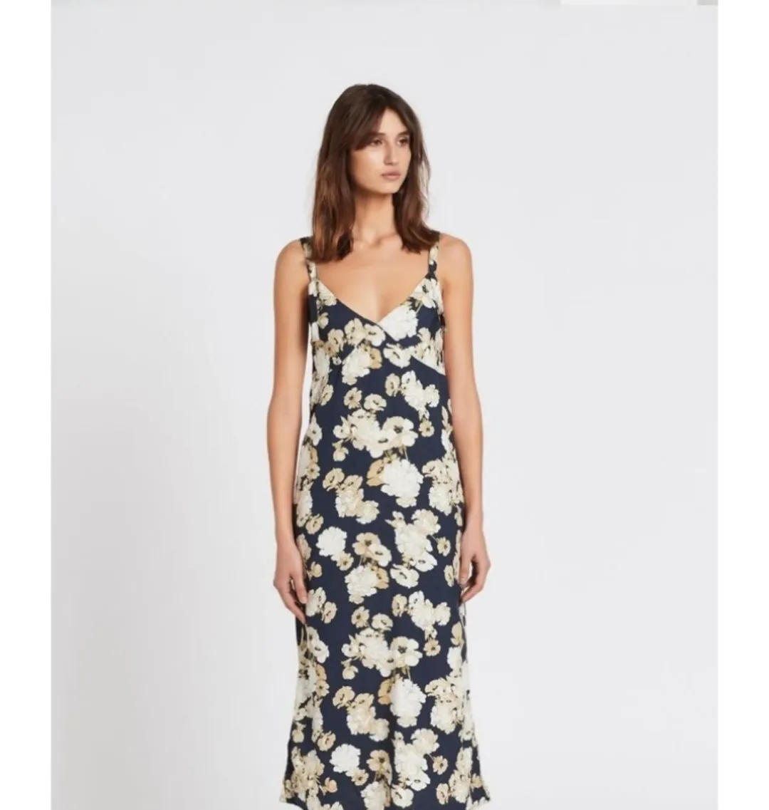 Sir the Label Bellagio Slip Dress Print Size AU 6 for rent on The Volte - main image