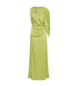 Rachel Gilbert Hallie Maxi Gown in Lime Size 3/ AU12 for rent on The Volte - image 1