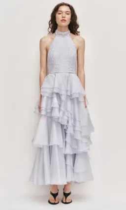 AJE Fayette Gown French Blue Size 10 for rent on The Volte - image 1