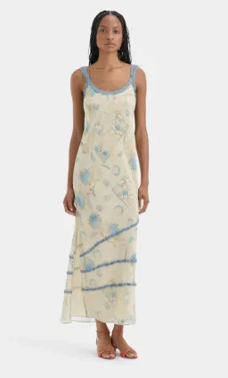 Sir the Label Cecile Ruffle Slip Dress Size 1 for rent on The Volte - image 1