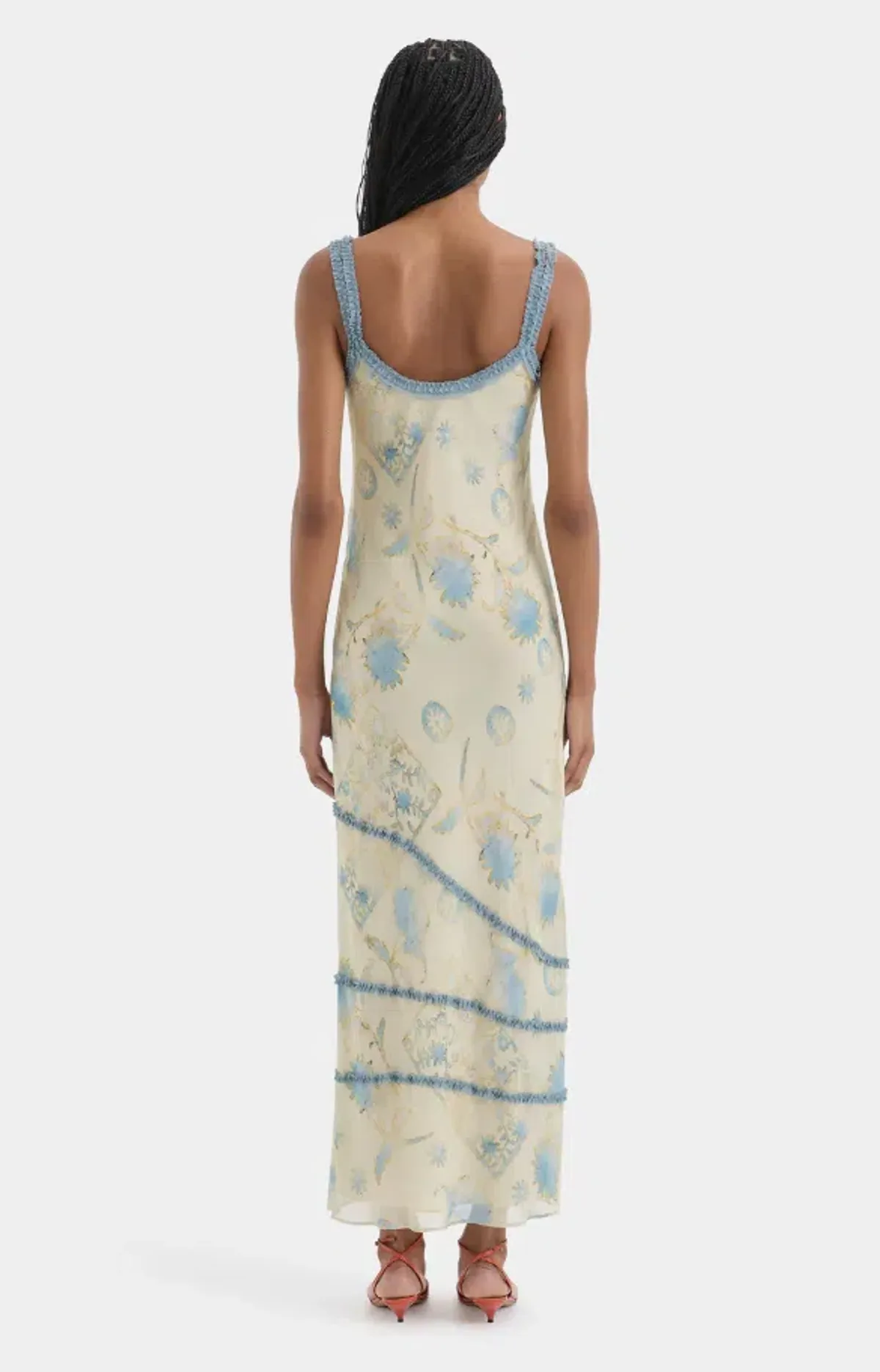 Sir the Label Cecile Ruffle Slip Dress Size 1 - Image 2