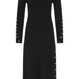 Aje Lia Midi Dress Black - Size XS for rent on The Volte - image 4