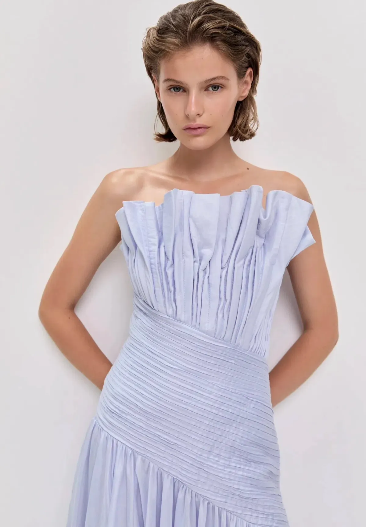 Aje Aquiline Gown Size 12 French Blue - Image 2