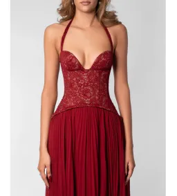 Fenity Gaia Maxi Dress Red Size 8 for rent on The Volte - image 2