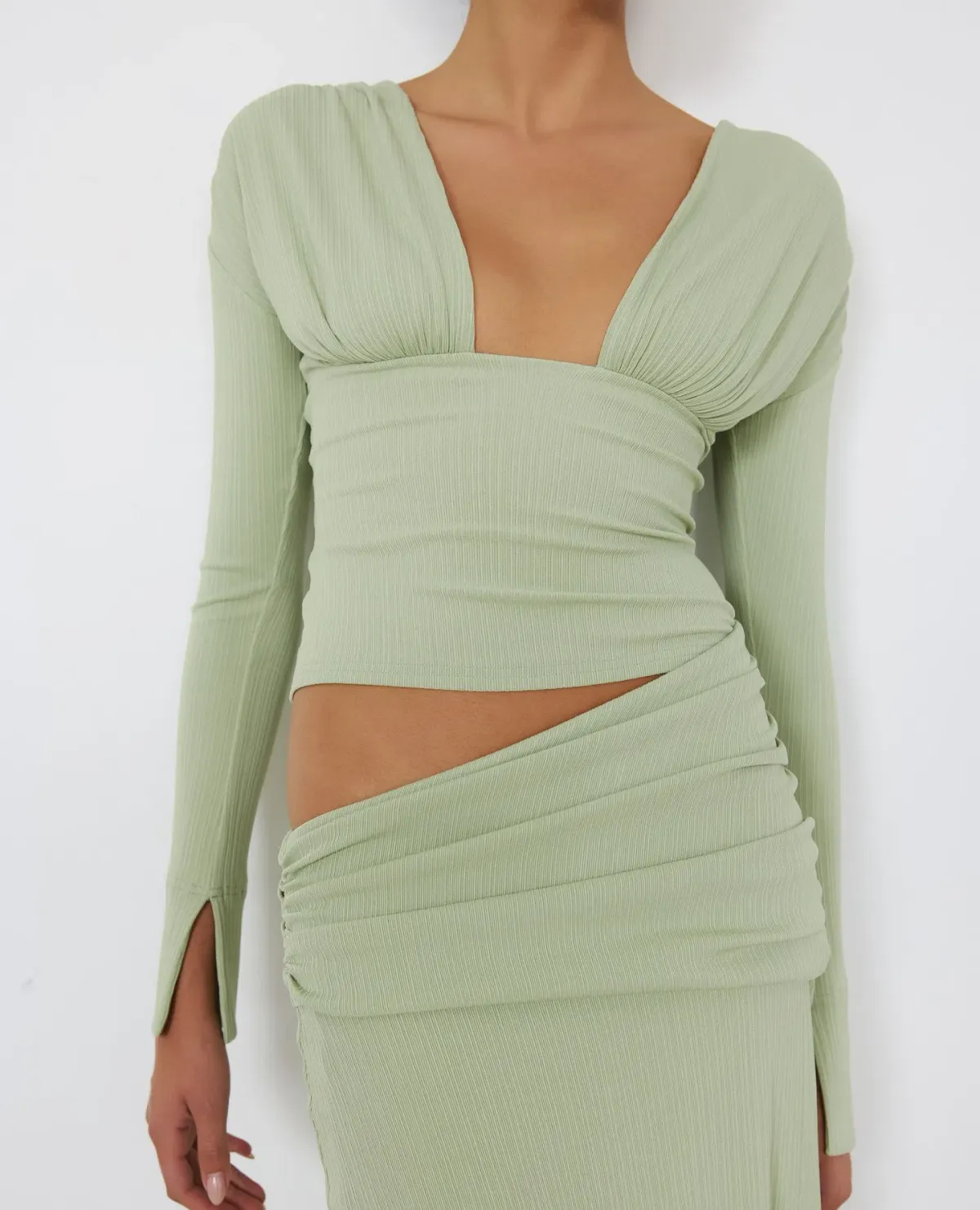 Benni Agnes Maxi Pistachio Size 8 - Image 2