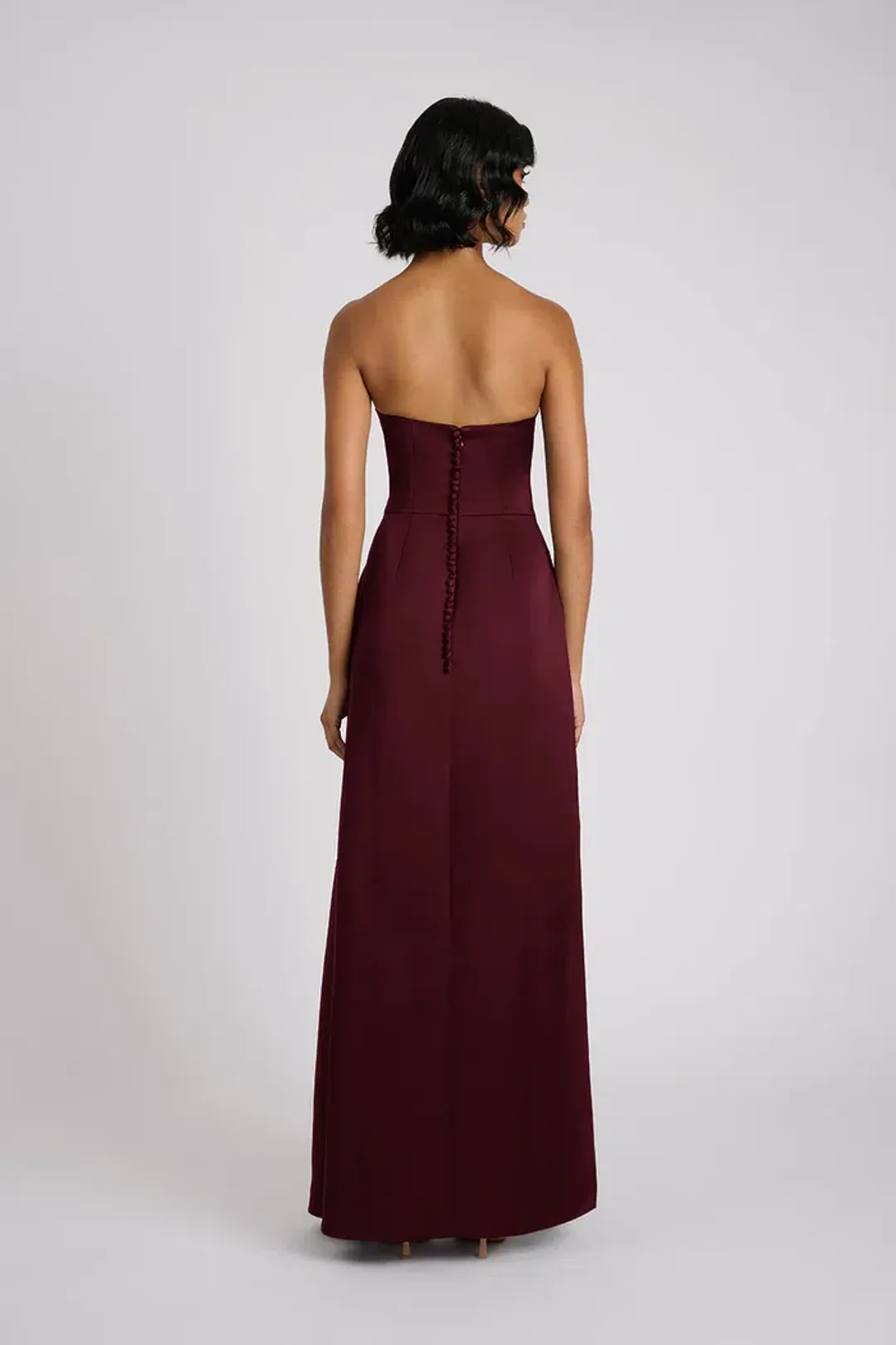 ELIYA THE LABEL Deanna Gown | Wine Size XS for rent on The Volte - main image