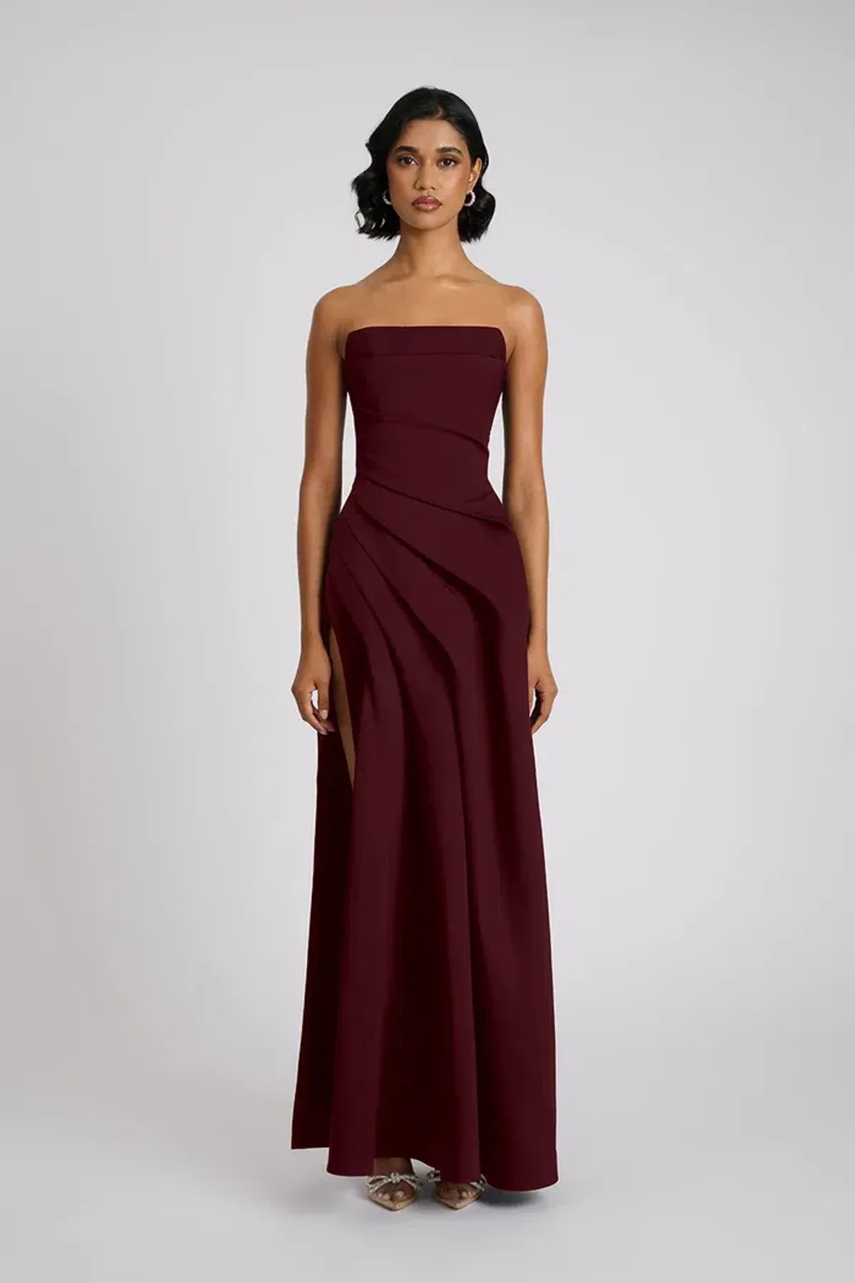 ELIYA THE LABEL Deanna Gown | Wine Size M - Image 1