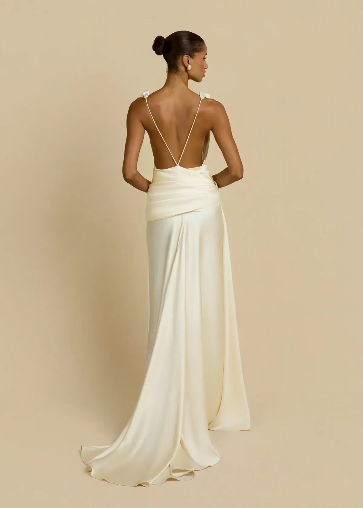 Arcina Ori MADALENA DRESS CREAM Size XS - Image 2
