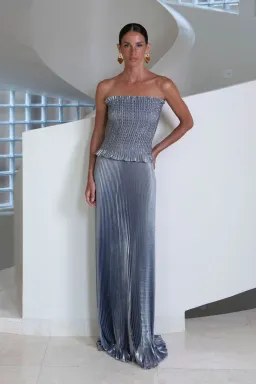 Lidee Maya Gown size 8 Liquid Shimmer for rent on The Volte - image 1