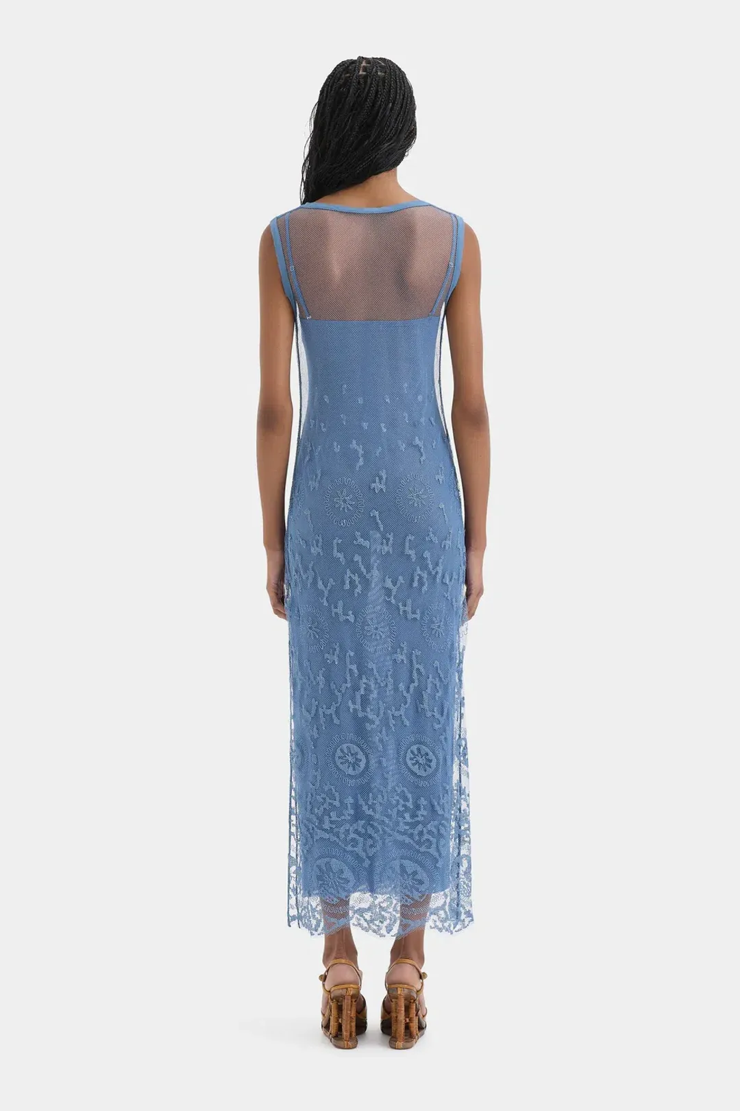 Sir the Label Leif Maxi Dress Sea Blue Size 0 for rent on The Volte - main image