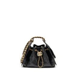 CHANEL MINI 25 BAG CAVIAR BLACK GHW for rent on The Volte - image 1