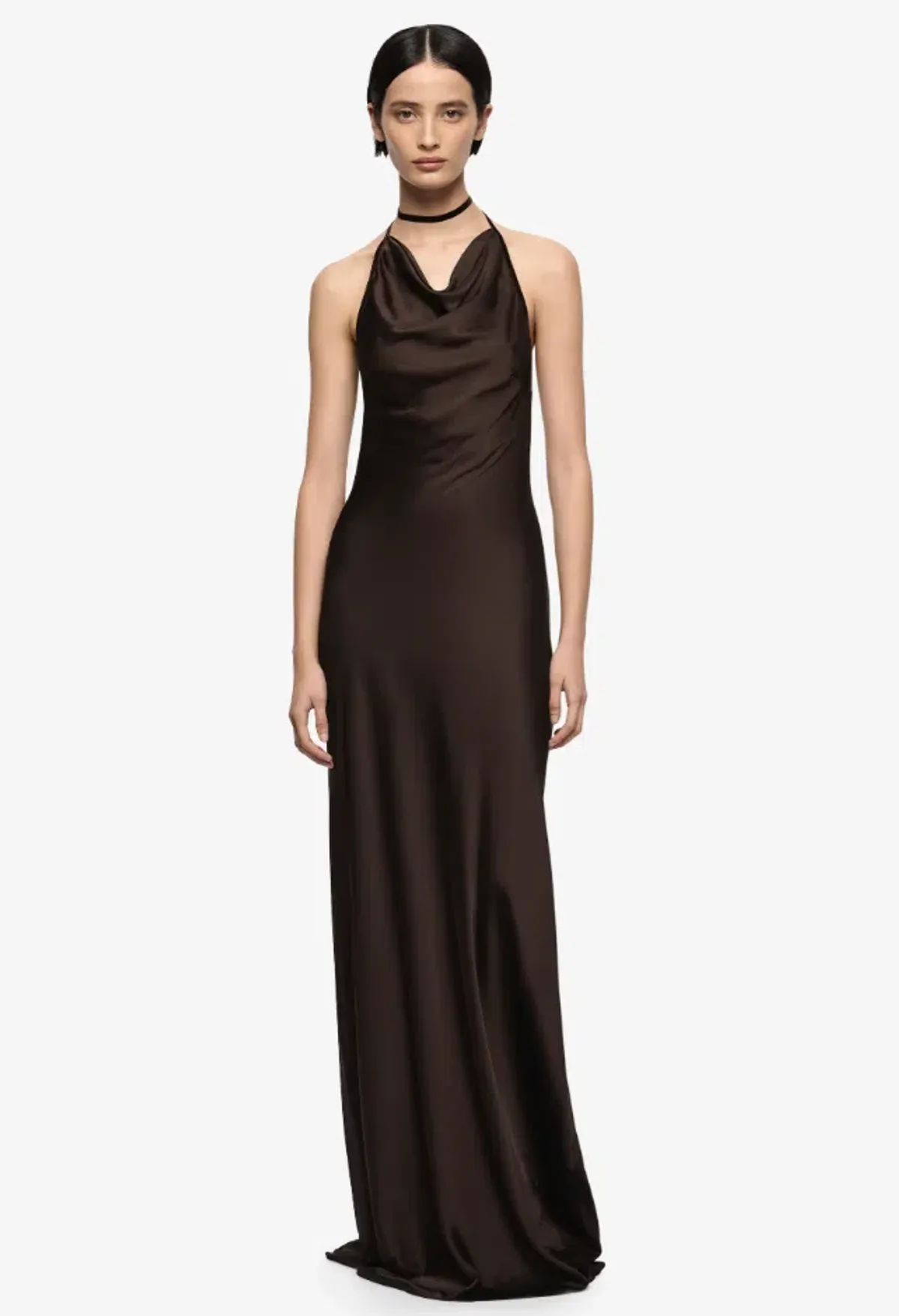 Bec & Bridge ALROSE MAXI DRESS Dark Chocolate Size 8 - Image 1