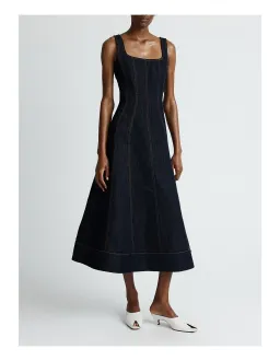 Anna Quan Justice Dress Size 6 AU Dark Indigo for rent on The Volte - image 1
