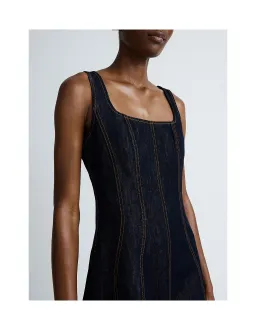 Anna Quan Justice Dress Size 6 AU Dark Indigo for rent on The Volte - image 3