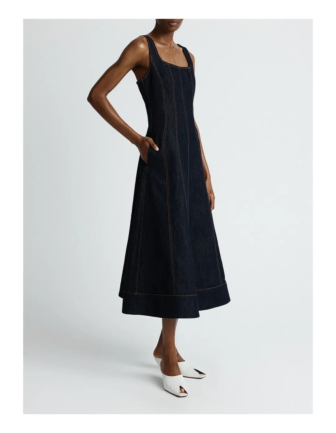 Anna Quan Justice Dress Size 6 AU Dark Indigo for rent on The Volte - main image