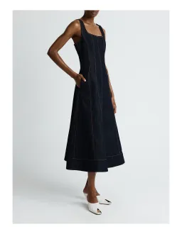 Anna Quan Justice Dress Size 6 AU Dark Indigo for rent on The Volte - image 2