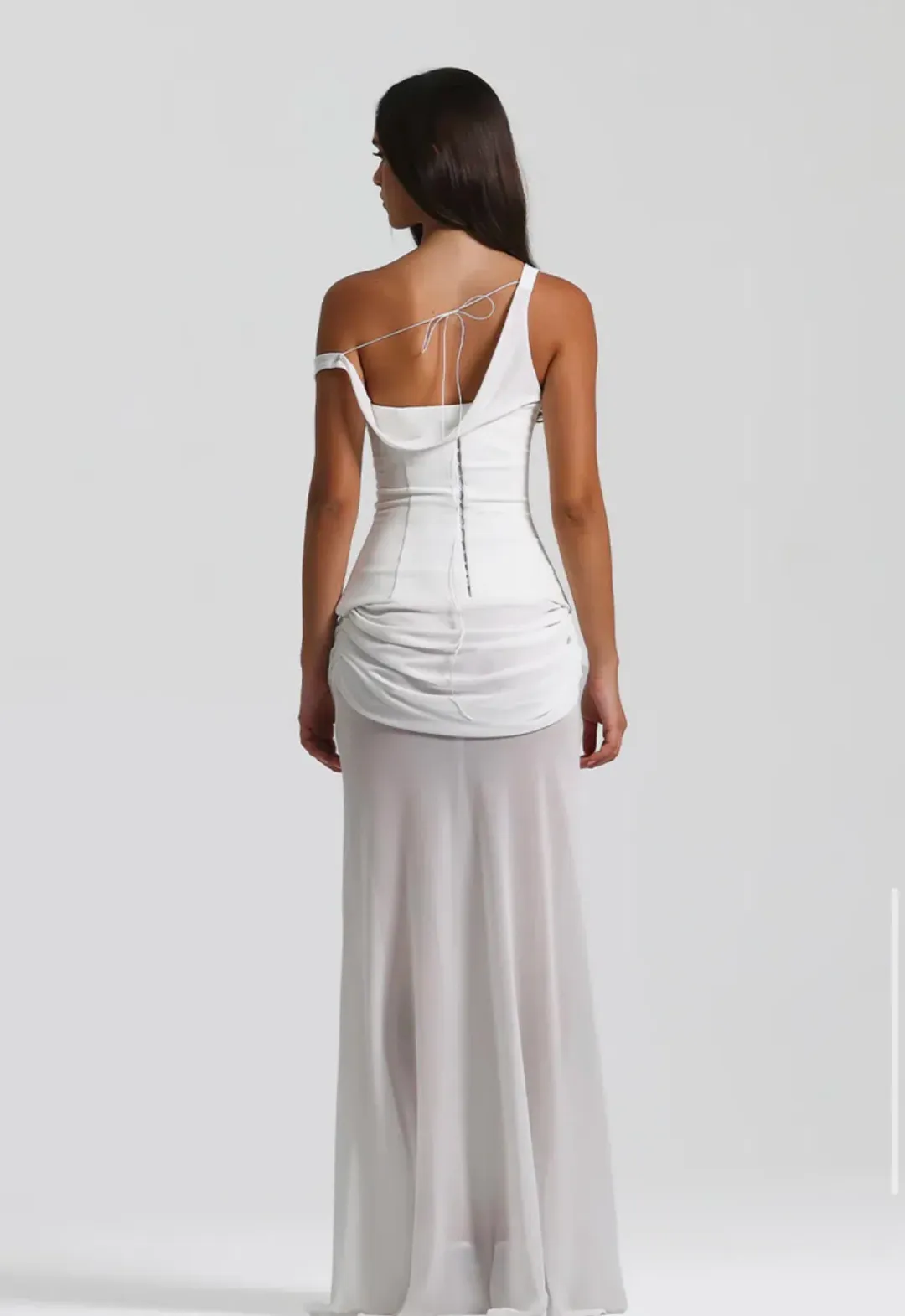 Natalie Rolt Cadence Gown / Altered length for Shorter Girls for rent on The Volte - main image
