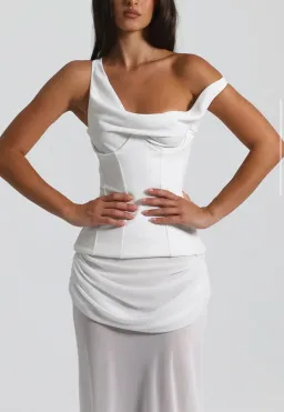 Natalie Rolt Cadence Gown / Altered length for Shorter Girls for rent on The Volte - image 2