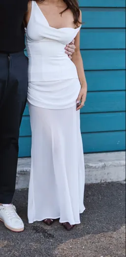 Natalie Rolt Cadence Gown / Altered length for Shorter Girls for rent on The Volte - image 6