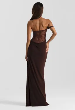Natalie Rolt Sloane Dress / Altered for Shorter Girls for rent on The Volte - image 4