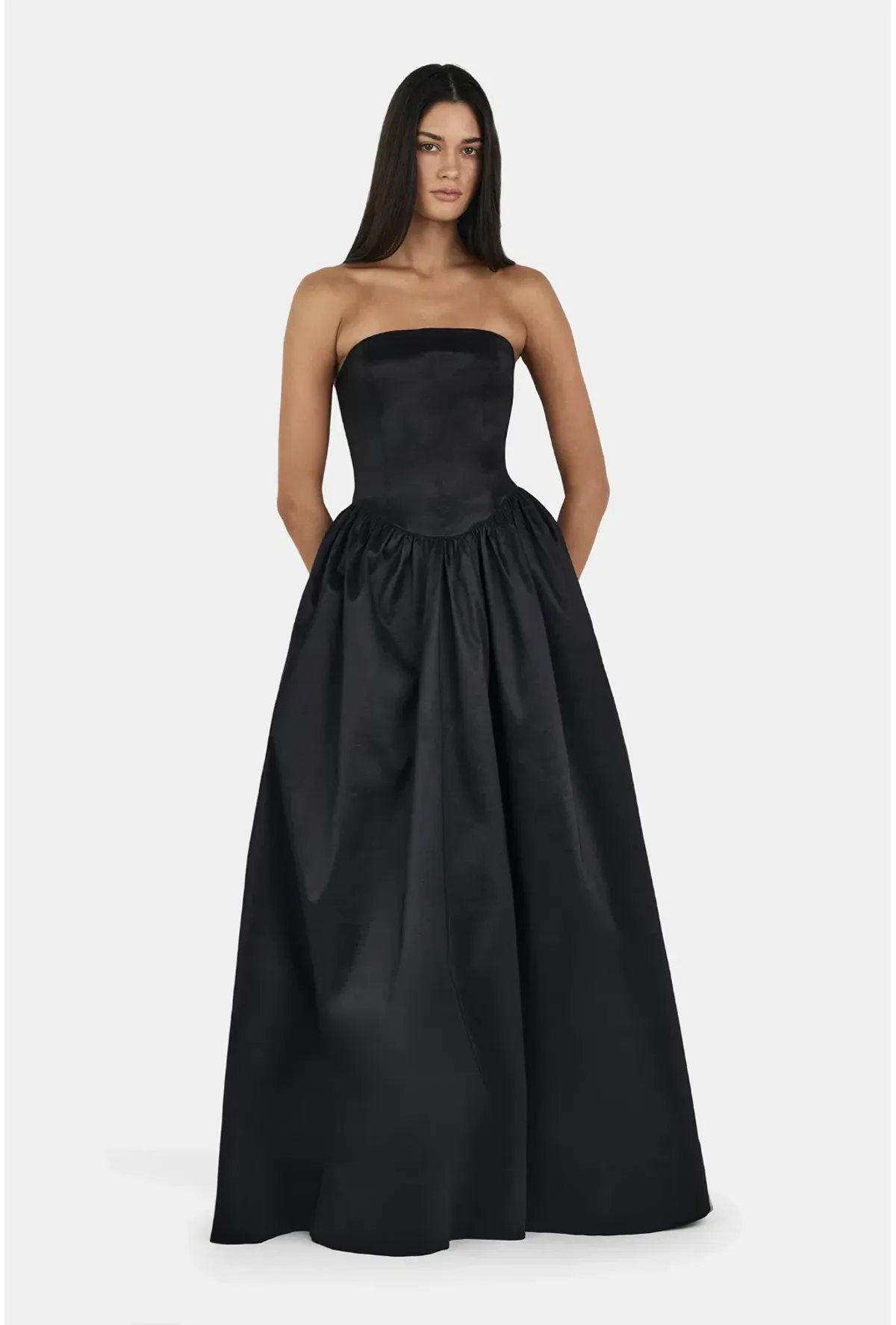 Hansen & Gretel Audrey Gown Black Size Small - Image 4