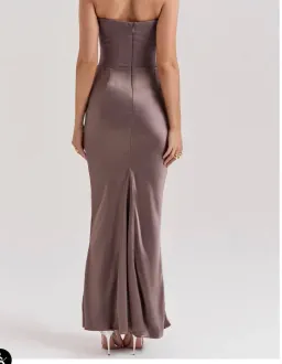House of CB Smoke Strapless Corset Maxi Dress XS for rent on The Volte - image 3