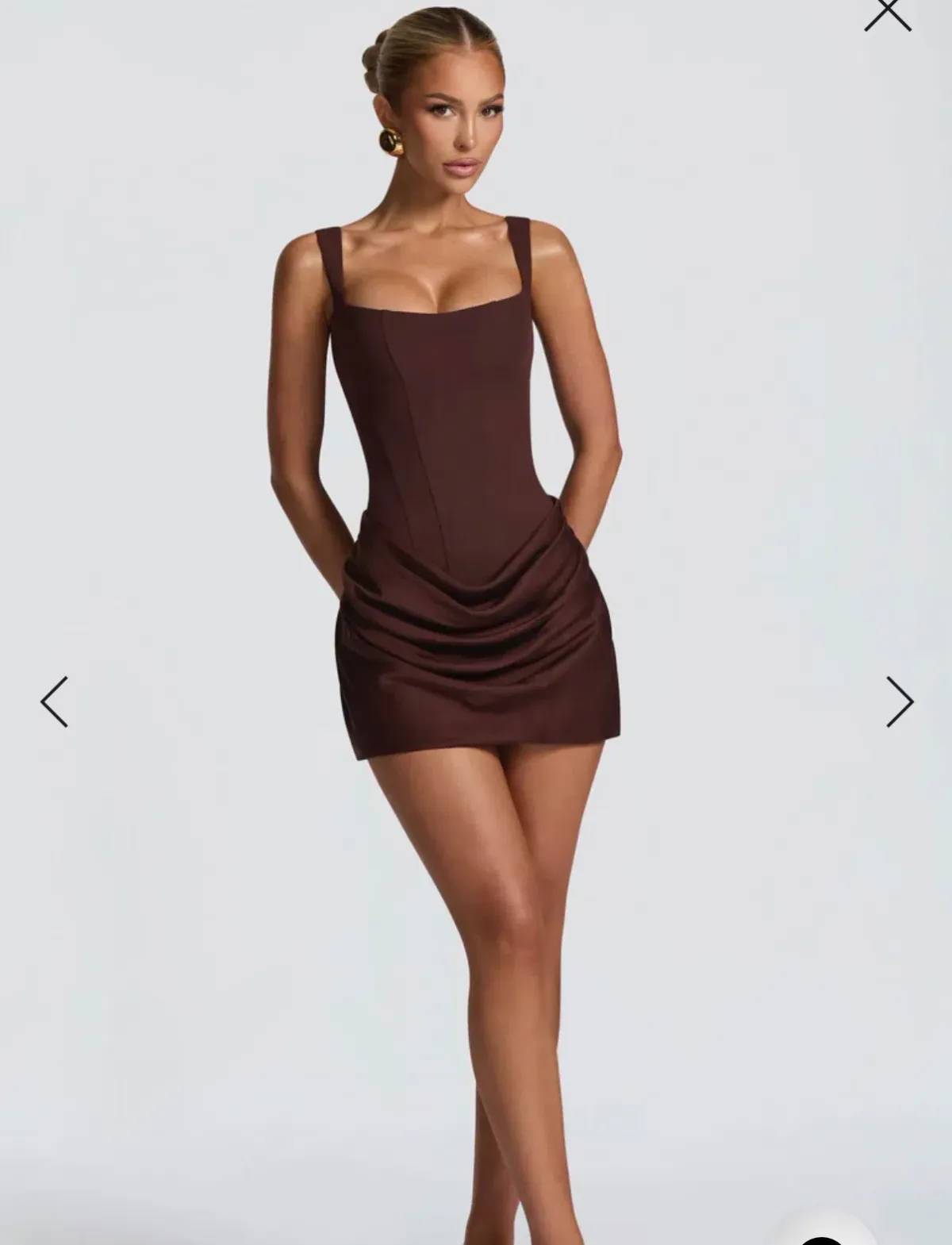 Babyboo Cornelia mini dress for rent on The Volte - main image