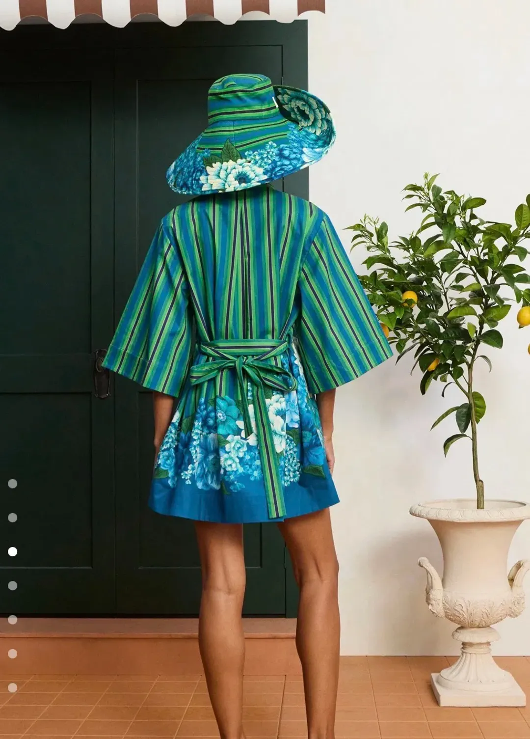 ALEMAIS– Margo Mini Dress- Size 8 for rent on The Volte - main image