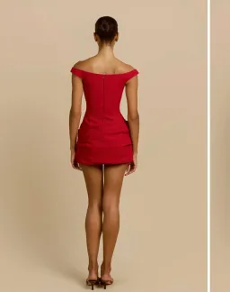 Arcina Ori Every dress red for rent on The Volte - image 2