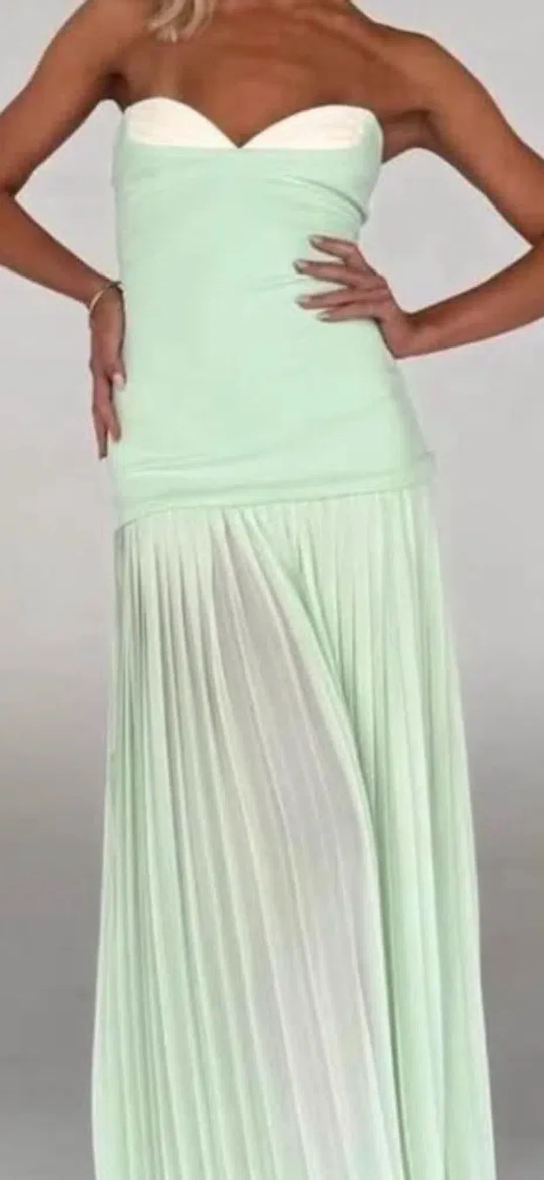 Jefrei sei Nicolette maxi dress for rent on The Volte - main image