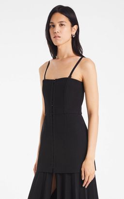 Dion Lee HOOK & EYE PLEAT CREPE DRESS for rent on The Volte - image 4