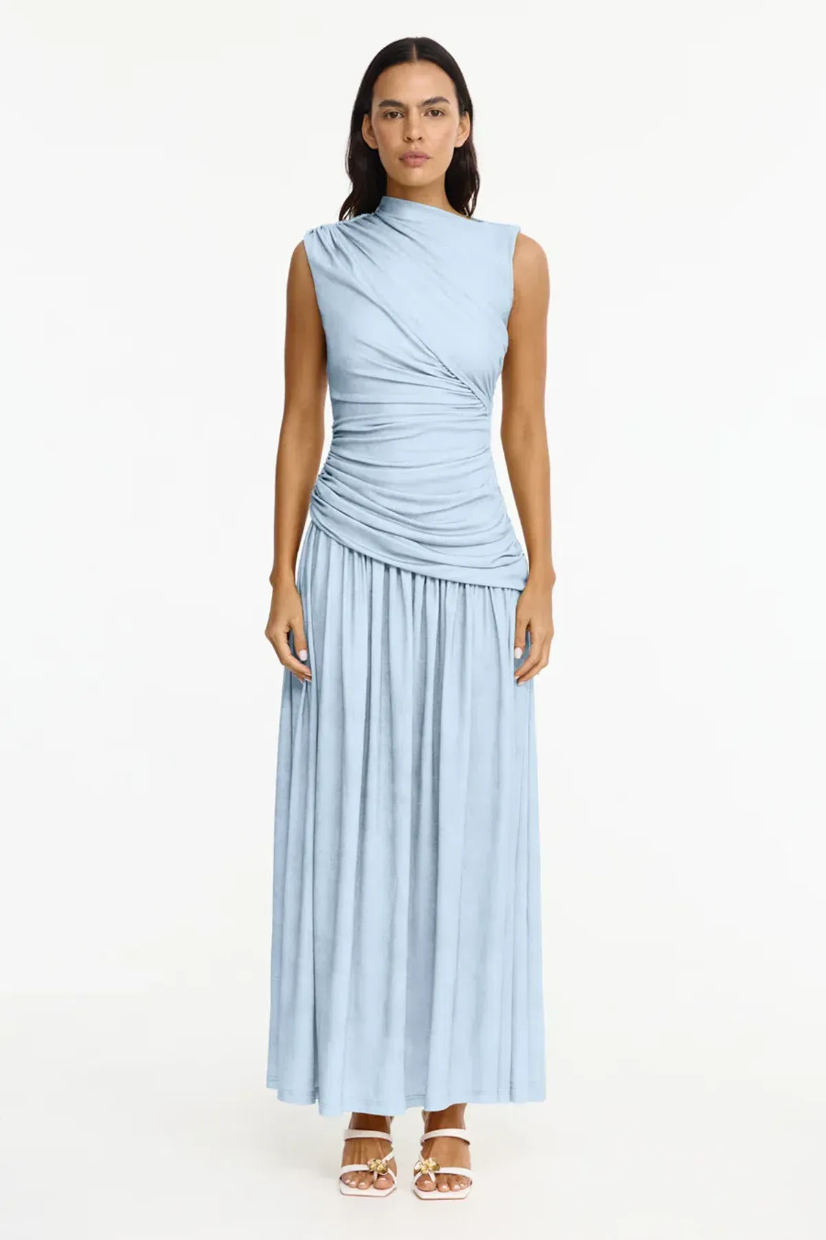 Acler Deanhill Maxi Dress size 10 Bluestar for rent on The Volte - main image