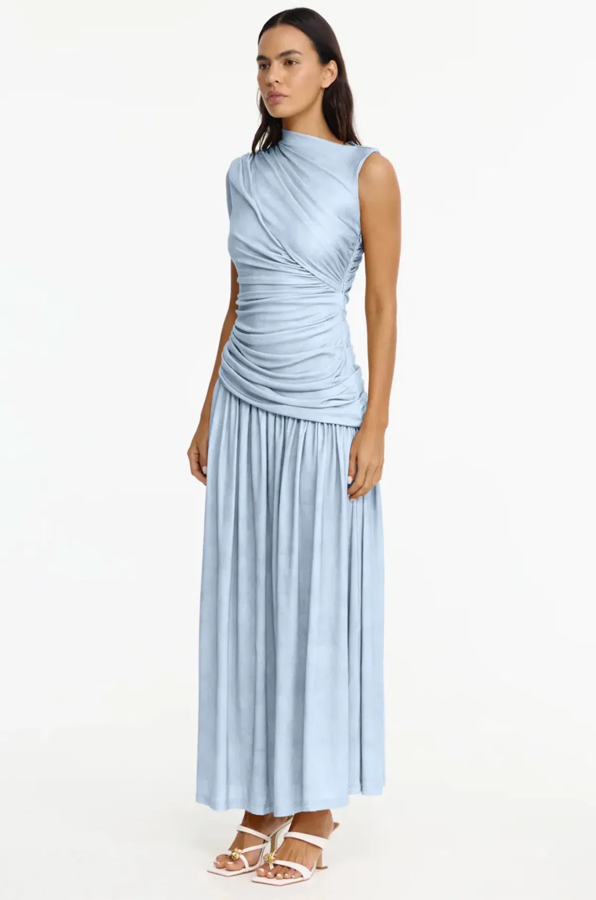 Acler Deanhill Maxi Dress size 10 Bluestar - Image 2