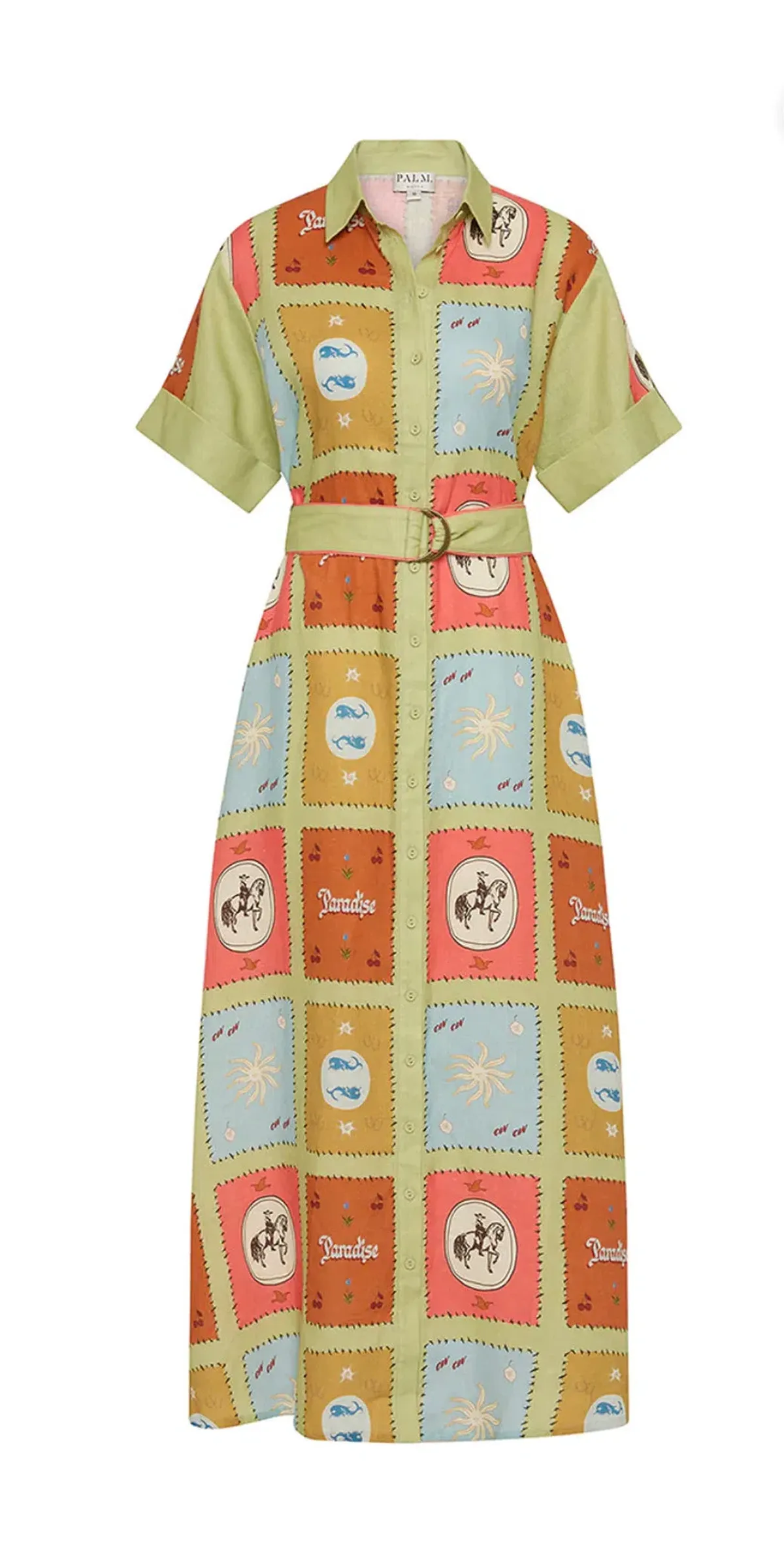 Palm Noosa- Maya Dress- Maya Tile- Size 16 - Image 2