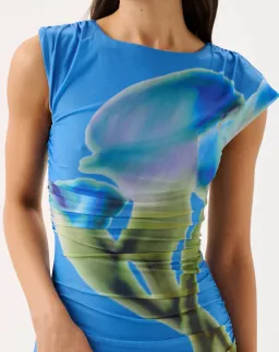 ROAME.- Joyce Dress- Moonlit Lily Print- Size Medium for rent on The Volte - image 5