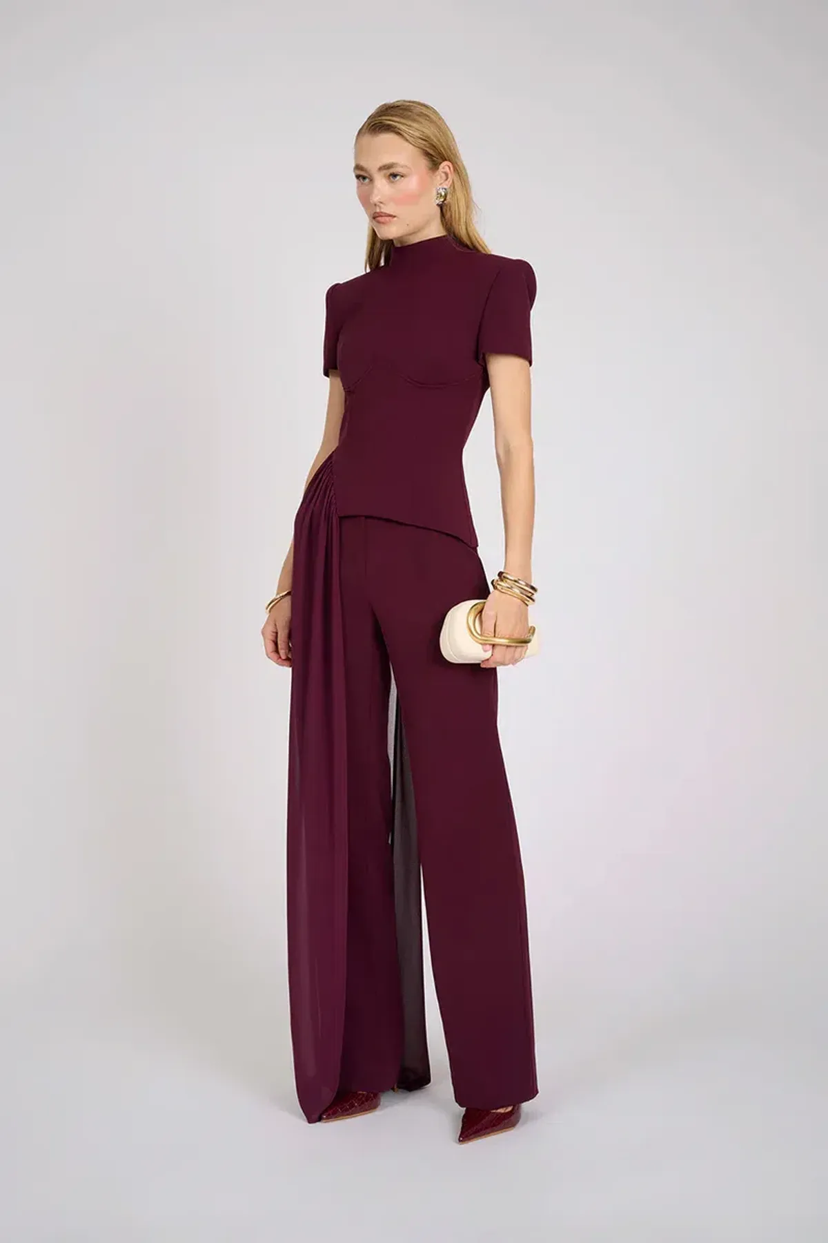 Eliya the Label Caitlin top & Liora pants 10 for rent on The Volte - main image