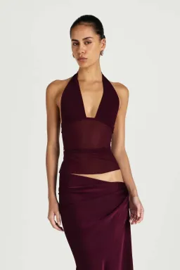Benni Ira Maxi Dress Grape 10 for rent on The Volte - image 2
